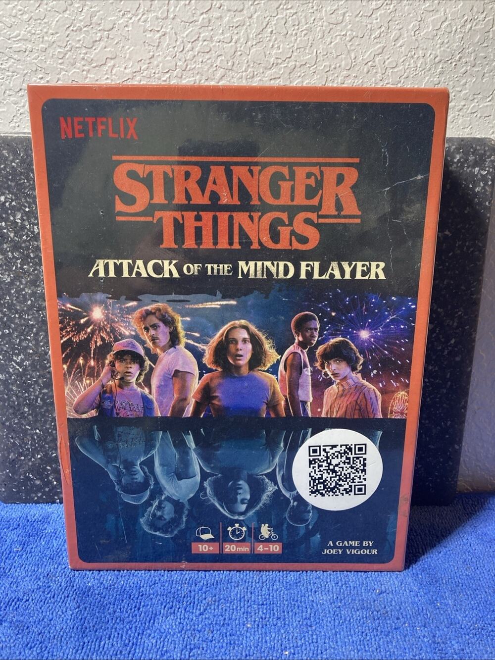 Stranger Things Board Game Attack Of The Mind Flayer 2022 Netflix Sealed